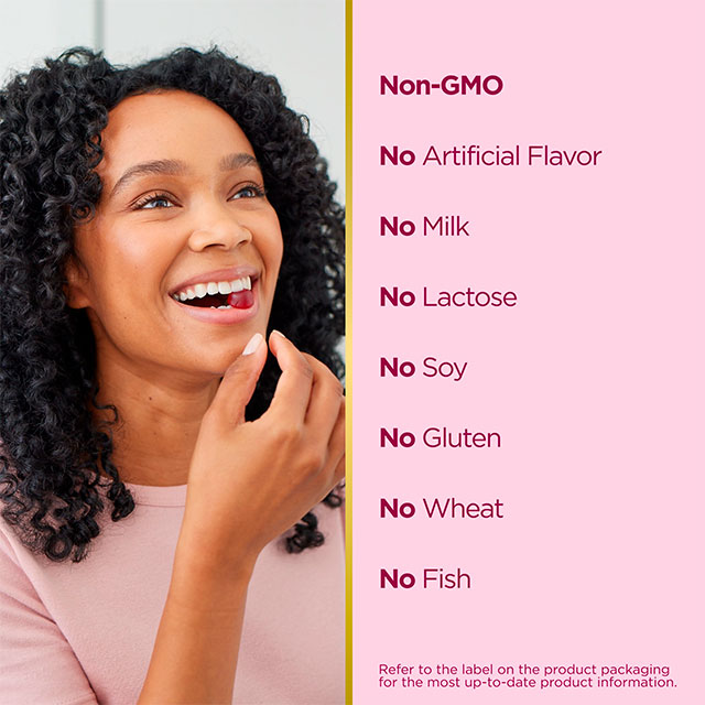 NATURE'S BOUNTY ADVANCED HAIR, SKIN AND NAILS STRAWBERRY GUMMIES, 6000 MCG BIOTIN 90 CT 11.1 - Imagen 4