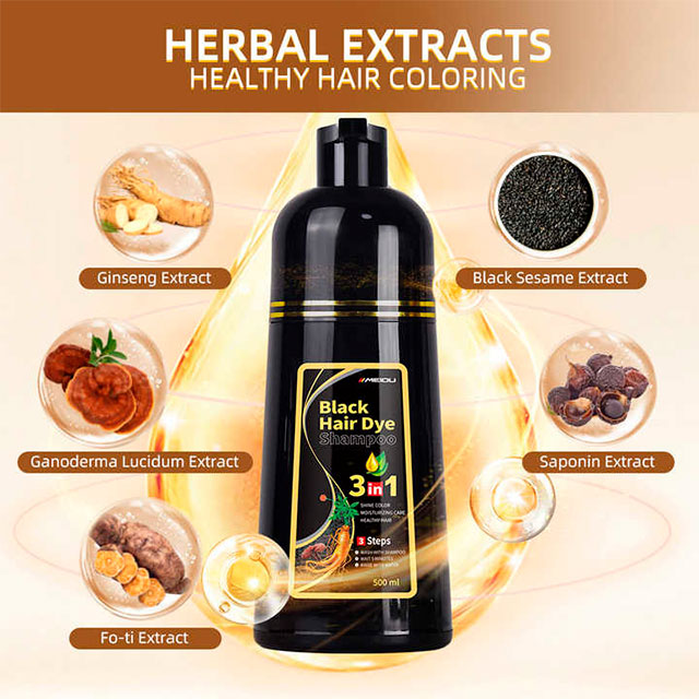 SHAMPOO HAIR DYE CUBRE CANAS. - Imagen 3