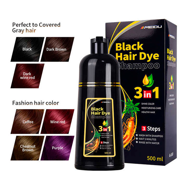 SHAMPOO HAIR DYE CUBRE CANAS.